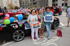 Ellen-Jen-and-Farilyn-at-Pridefest-with-our-decorated-car