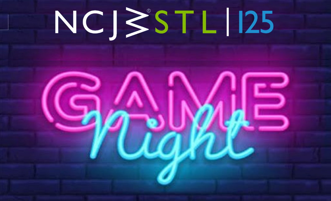 NCJWSTL Game Night: Zoom, Fun, & Drinks