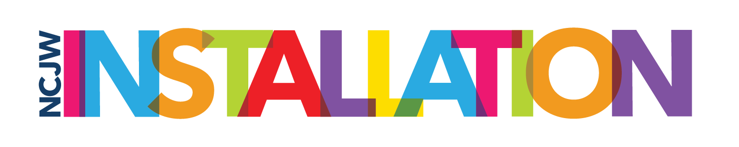 multicolored NCJW Installation logo