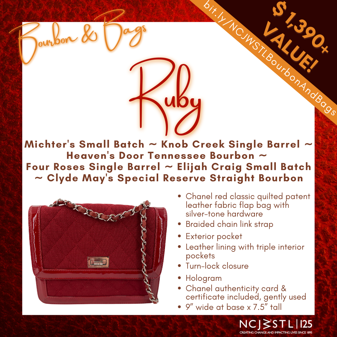 "Ruby" package Bourbon & Bags graphic