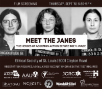 Meet the Janes - The Heroes of Abortion Before Roe v. Wade Film Screening